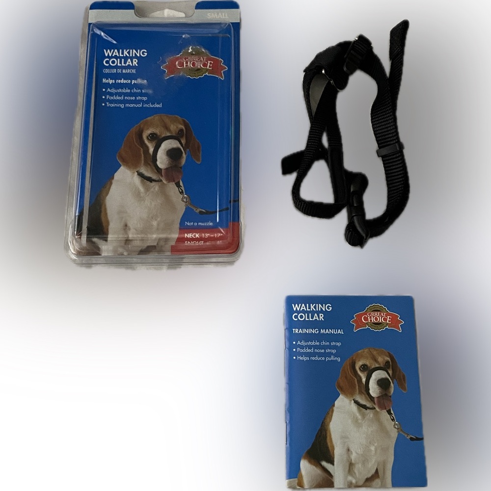 GREAT CHOICE S WALKING DOG HEAD HARNESS